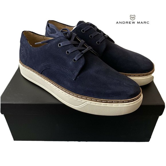Andrew Marc Suede Casual Shoes - Picture 1 of 8